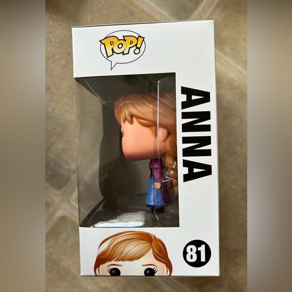 Funko Pop Disney Frozen Anna #81  NIB - Picture 2 of 3